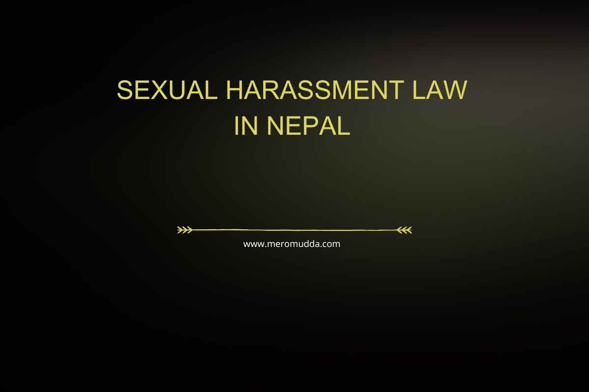 Sexual Harassment Law in Nepal