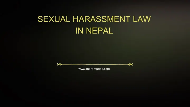 Sexual Harassment Law in Nepal